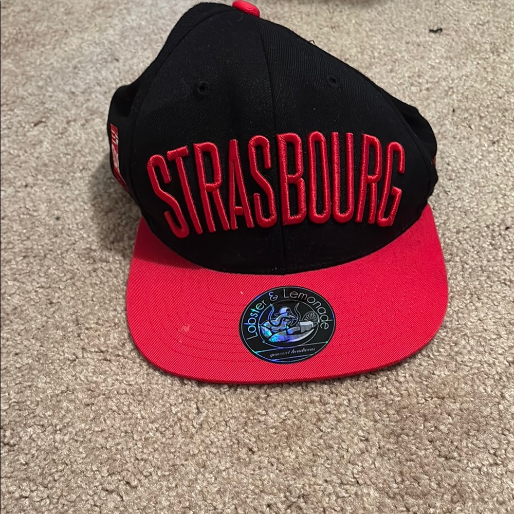 Strasbourg Basketball Black and Red Cap